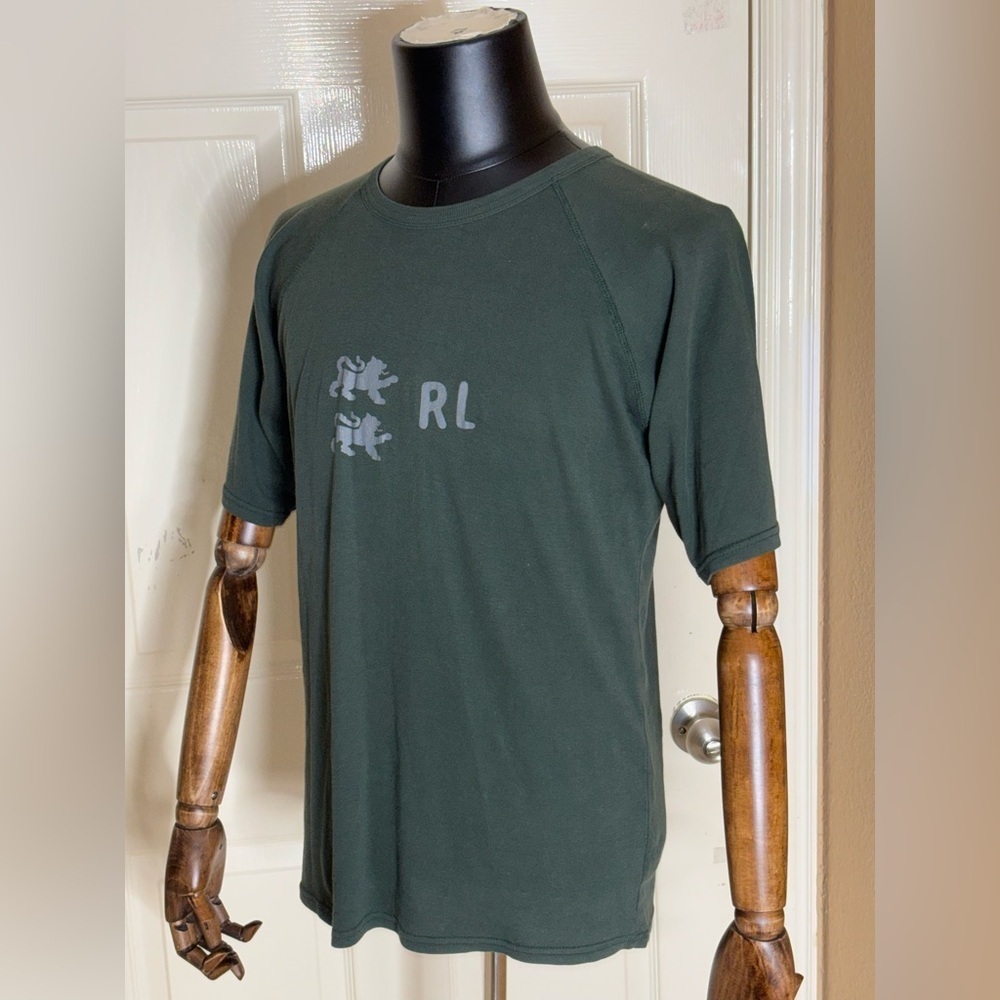 VTG POLO RALPH LAUREN MEN'S LION RL T SHIRT SZ Medium​​​